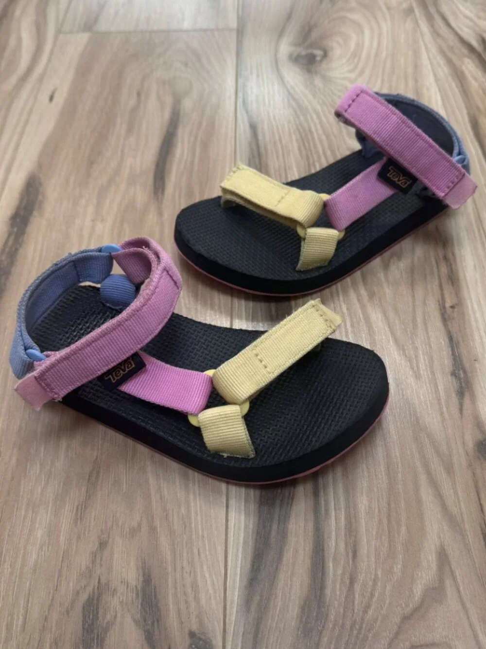 Teva Little Girls Universal Original Hook & Loop Sandals Waterproof 11 US/28 EU